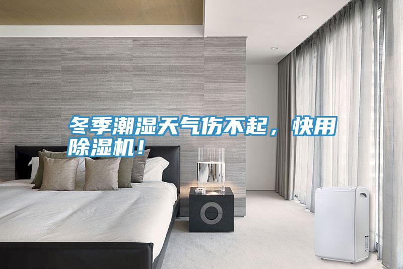 冬季潮濕天氣傷不起，快用除濕機！