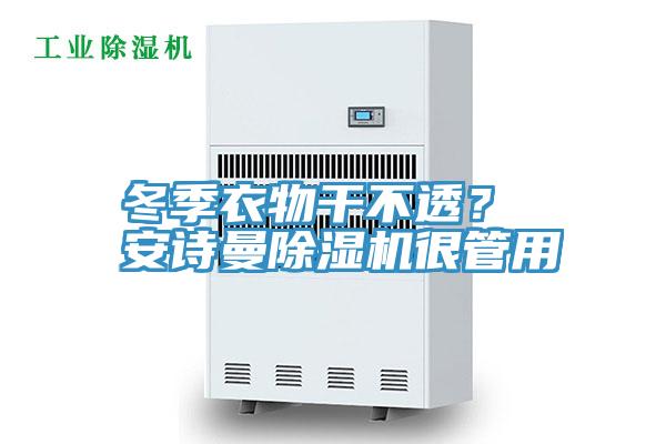 冬季衣物干不透？ 安詩曼除濕機很管用