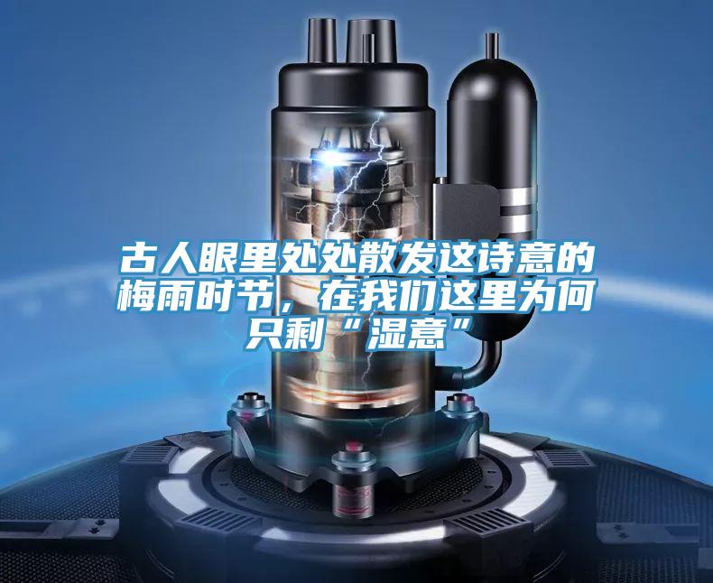 古人眼里處處散發(fā)這詩(shī)意的梅雨時(shí)節(jié)，在我們這里為何只?！皾褚狻?></div>
								<div   id=