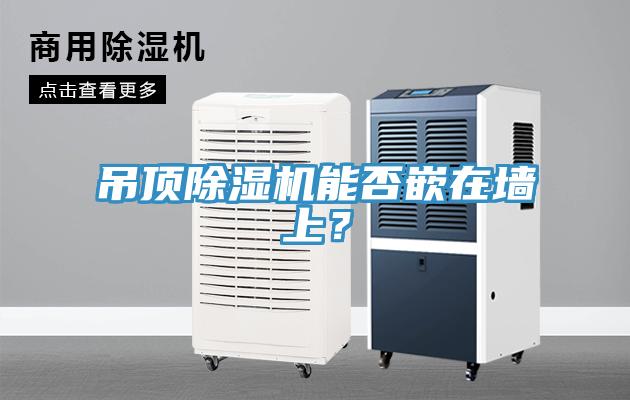 吊頂除濕機(jī)能否嵌在墻上？