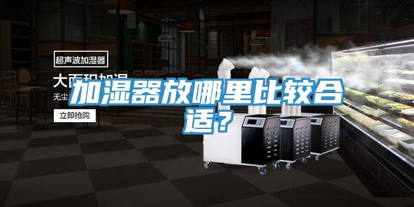 加濕器放哪里比較合適？