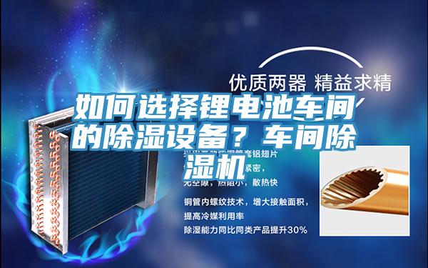 如何選擇鋰電池車間的除濕設(shè)備？車間除濕機(jī)