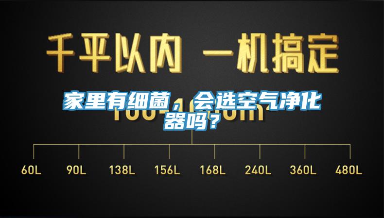 家里有細(xì)菌，會(huì)選空氣凈化器嗎？