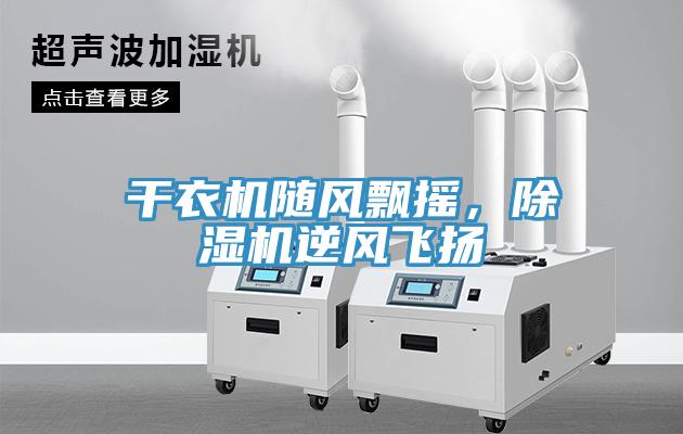 干衣機(jī)隨風(fēng)飄搖，除濕機(jī)逆風(fēng)飛揚(yáng)