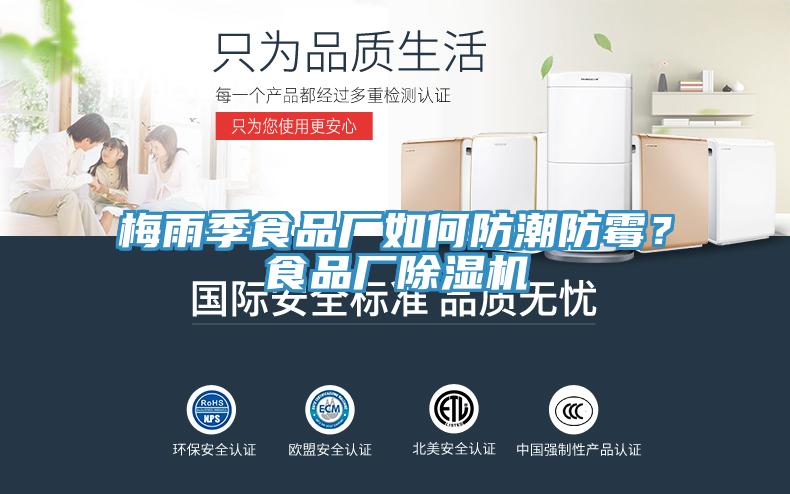 梅雨季食品廠如何防潮防霉？食品廠除濕機