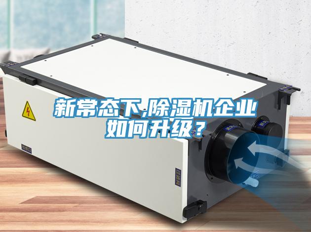 新常態(tài)下,除濕機(jī)企業(yè)如何升級？