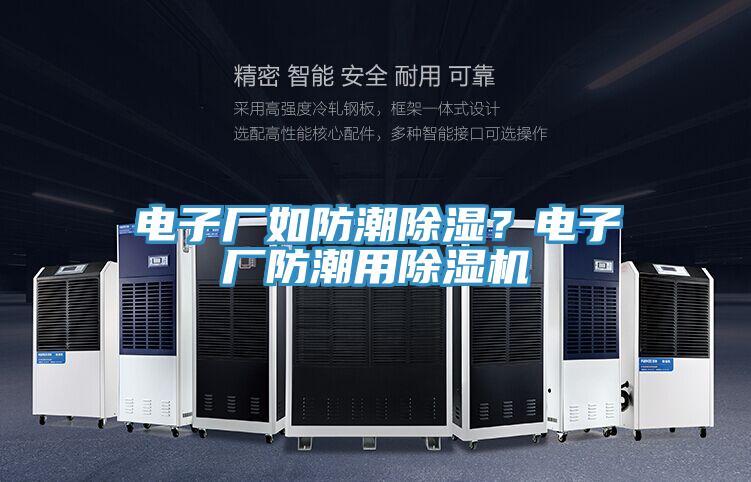 電子廠如防潮除濕？電子廠防潮用除濕機(jī)