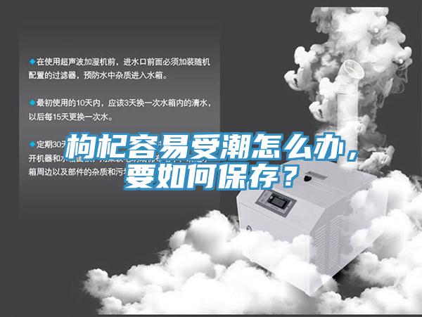 枸杞容易受潮怎么辦，要如何保存？