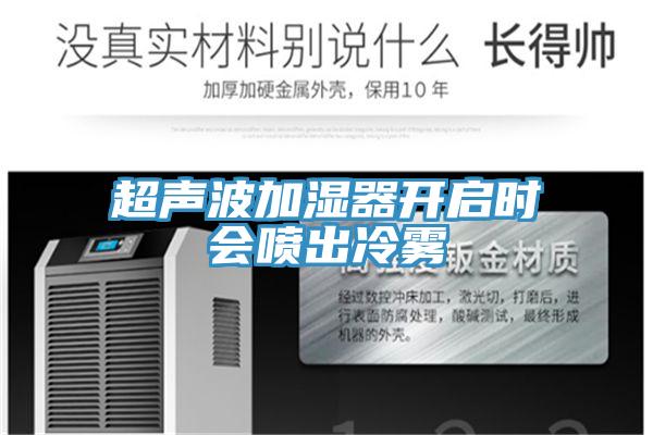 超聲波加濕器開啟時(shí)會噴出冷霧
