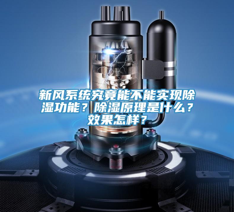 新風(fēng)系統(tǒng)究竟能不能實(shí)現(xiàn)除濕功能？除濕原理是什么？效果怎樣？