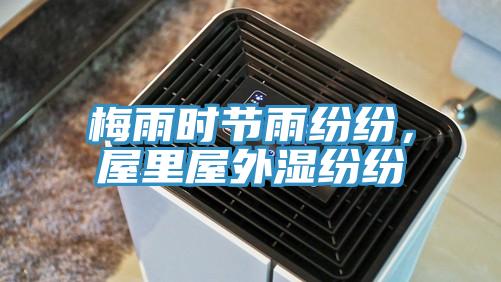 梅雨時節(jié)雨紛紛，屋里屋外濕紛紛