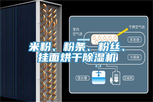 米粉、粉條、粉絲、掛面烘干除濕機