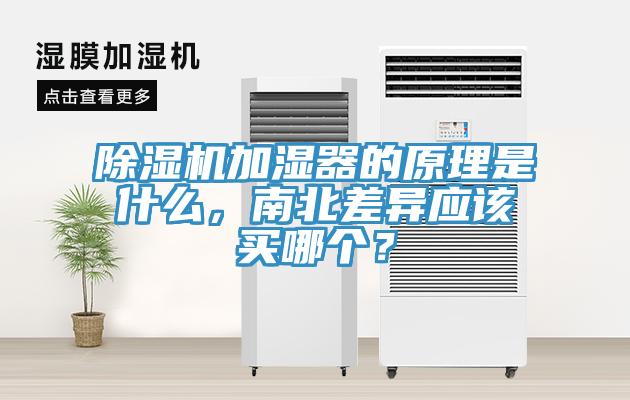 除濕機加濕器的原理是什么，南北差異應(yīng)該買哪個？