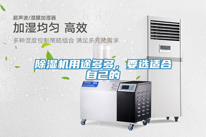 除濕機(jī)用途多多，要選適合自己的