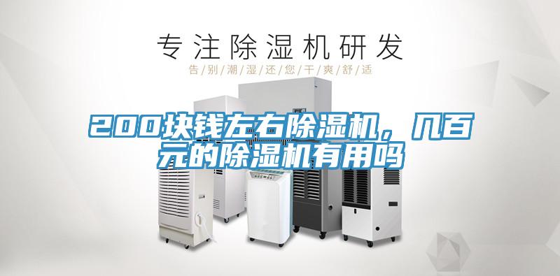 200塊錢左右除濕機，幾百元的除濕機有用嗎
