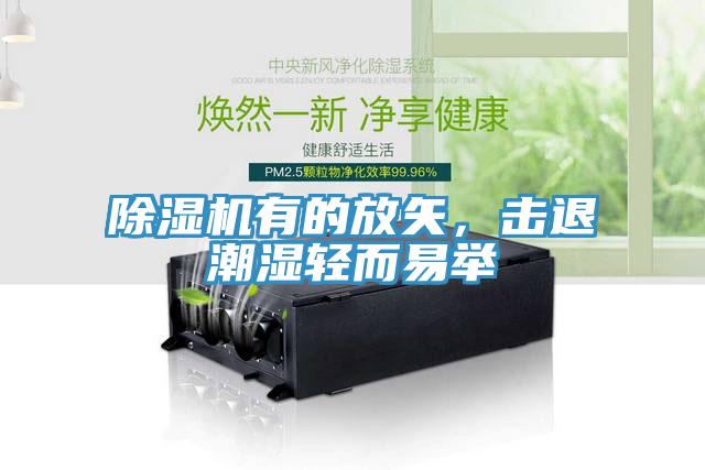 除濕機(jī)有的放矢，擊退潮濕輕而易舉