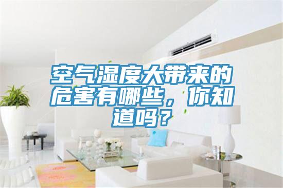 空氣濕度大帶來的危害有哪些，你知道嗎？