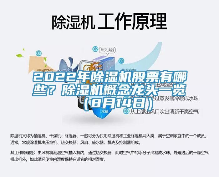 2022年除濕機(jī)股票有哪些？除濕機(jī)概念龍頭一覽（8月14日）