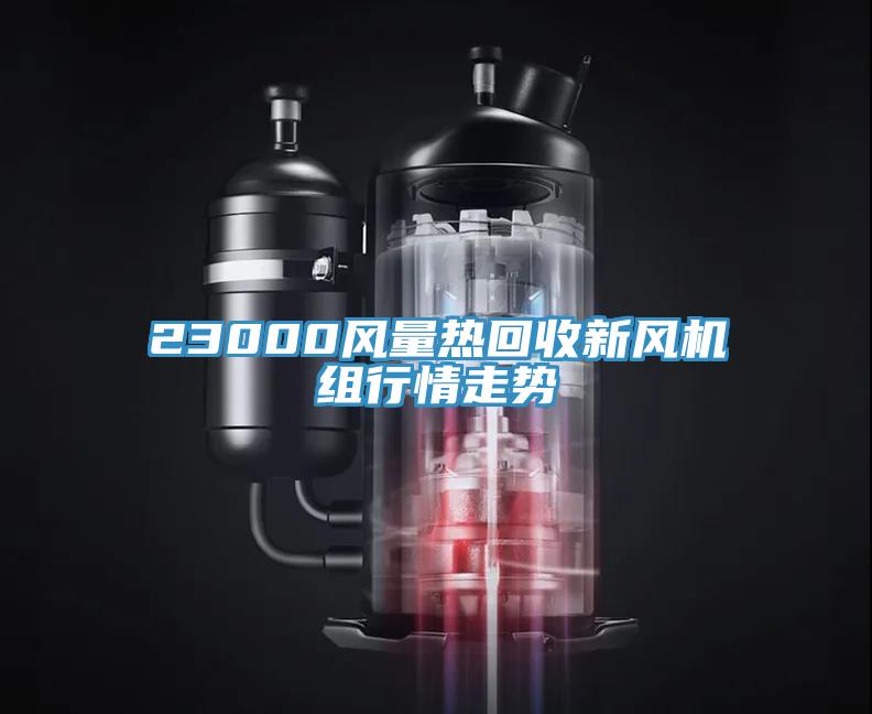 23000風(fēng)量熱回收新風(fēng)機組行情走勢