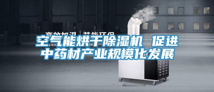 空氣能烘干除濕機(jī) 促進(jìn)中藥材產(chǎn)業(yè)規(guī)?；l(fā)展