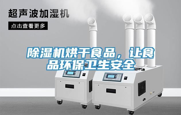除濕機烘干食品，讓食品環(huán)保衛(wèi)生安全