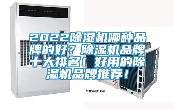 2022除濕機(jī)哪種品牌的好？除濕機(jī)品牌十大排名！好用的除濕機(jī)品牌推薦！