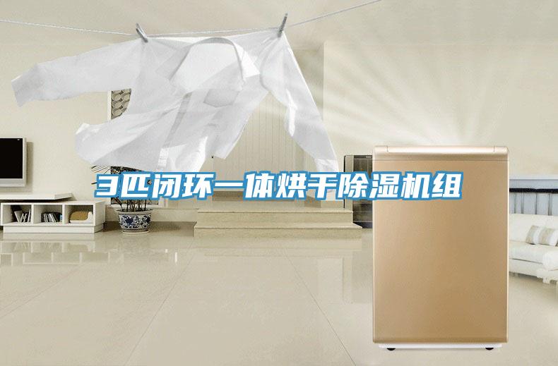 3匹閉環(huán)一體烘干除濕機組
