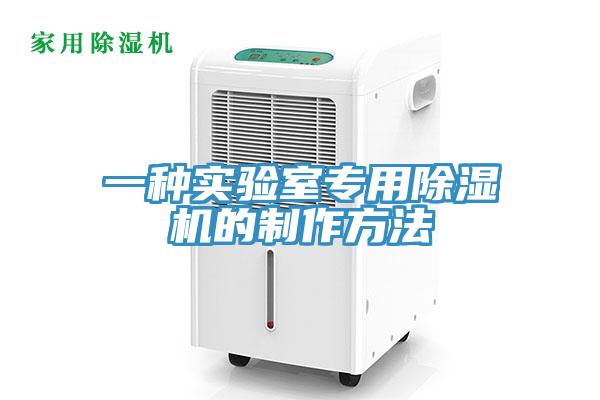 一種實(shí)驗(yàn)室專(zhuān)用除濕機(jī)的制作方法