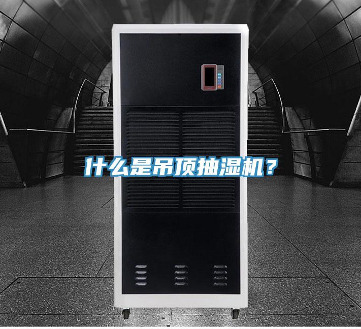 什么是吊頂抽濕機？
