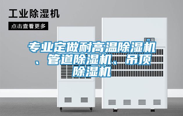 專業(yè)定做耐高溫除濕機、管道除濕機、吊頂除濕機