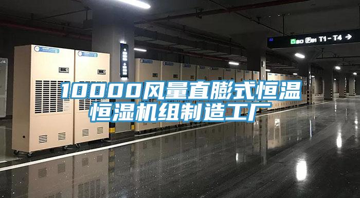 10000風(fēng)量直膨式恒溫恒濕機(jī)組制造工廠(chǎng)