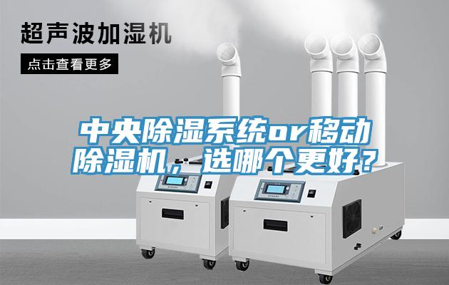 中央除濕系統(tǒng)or移動除濕機，選哪個更好？