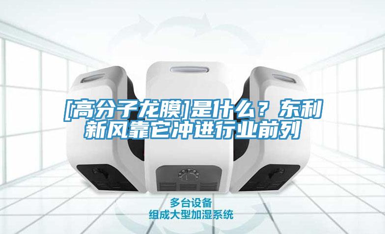[高分子龍膜]是什么？東利新風(fēng)靠它沖進行業(yè)前列