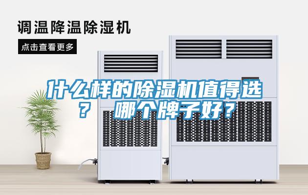 什么樣的除濕機(jī)值得選？ 哪個(gè)牌子好？