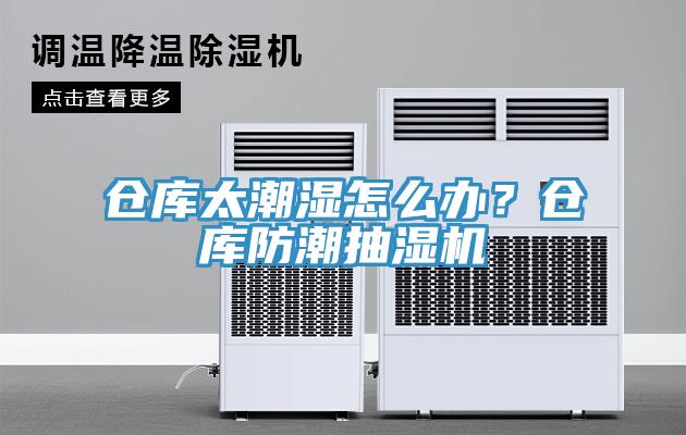 倉庫太潮濕怎么辦？倉庫防潮抽濕機