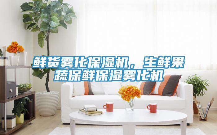 鮮貨霧化保濕機(jī)，生鮮果蔬保鮮保濕霧化機(jī)