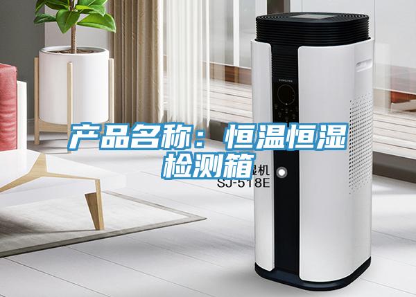 產(chǎn)品名稱(chēng)：恒溫恒濕檢測(cè)箱