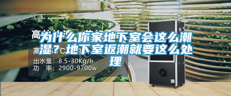 為什么你家地下室會(huì)這么潮濕？地下室返潮就要這么處理