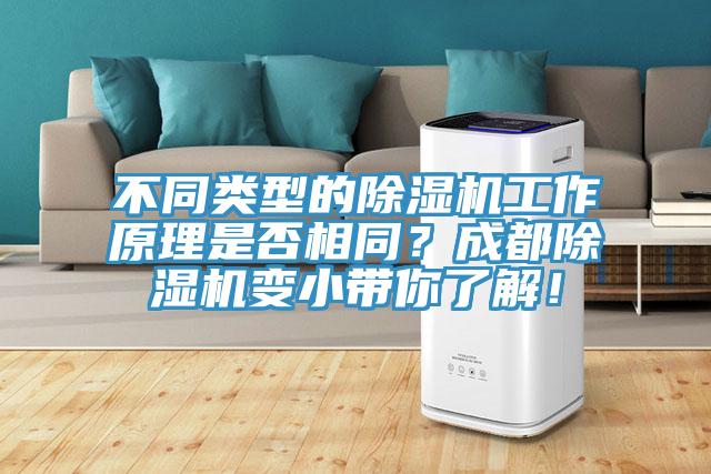 不同類型的除濕機(jī)工作原理是否相同？成都除濕機(jī)變小帶你了解！