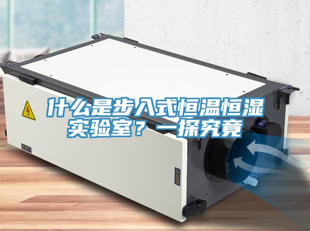 什么是步入式恒溫恒濕實(shí)驗(yàn)室？一探究竟