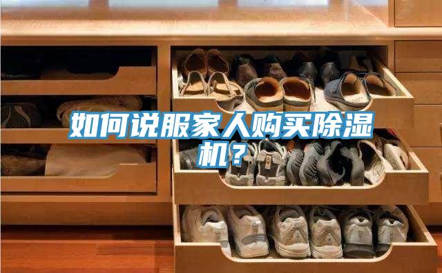 如何說服家人購買除濕機？