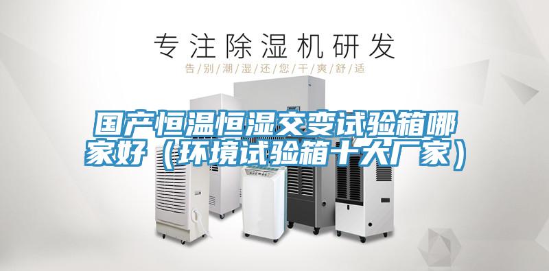 國(guó)產(chǎn)恒溫恒濕交變?cè)囼?yàn)箱哪家好（環(huán)境試驗(yàn)箱十大廠(chǎng)家）