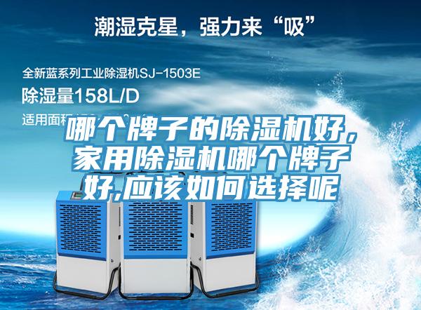 哪個(gè)牌子的除濕機(jī)好，家用除濕機(jī)哪個(gè)牌子好,應(yīng)該如何選擇呢