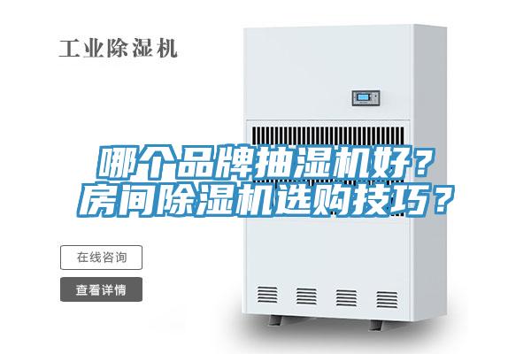 哪個(gè)品牌抽濕機(jī)好？房間除濕機(jī)選購技巧？