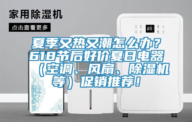 夏季又熱又潮怎么辦？618節(jié)后好價(jià)夏日電器（空調(diào)、風(fēng)扇、除濕機(jī)等）促銷(xiāo)推薦！