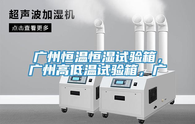 廣州恒溫恒濕試驗箱，廣州高低溫試驗箱，廣