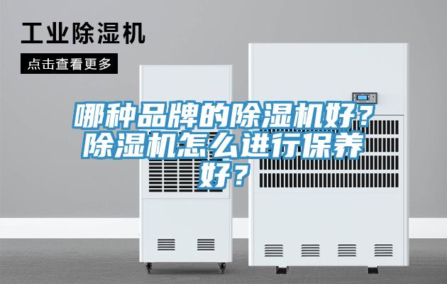哪種品牌的除濕機(jī)好？除濕機(jī)怎么進(jìn)行保養(yǎng)好？