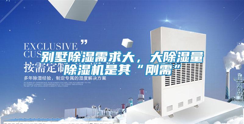 別墅除濕需求大，大除濕量除濕機(jī)是其“剛需”