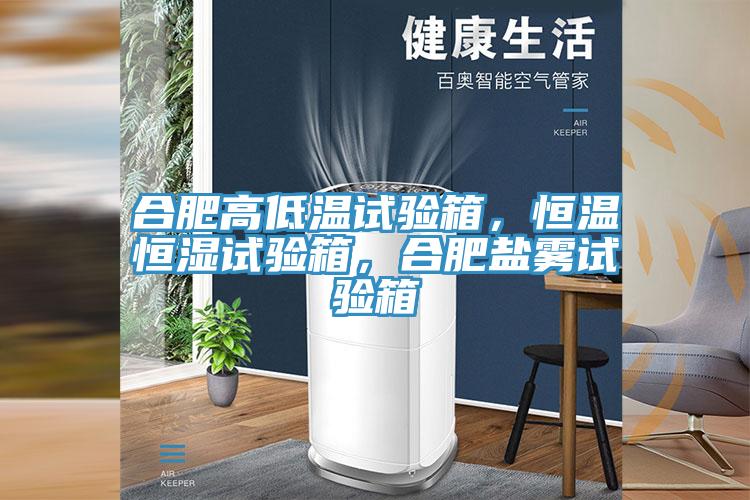 合肥高低溫試驗箱，恒溫恒濕試驗箱，合肥鹽霧試驗箱