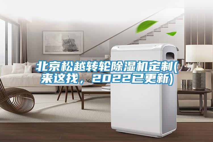 北京松越轉(zhuǎn)輪除濕機定制(來這找，2022已更新)